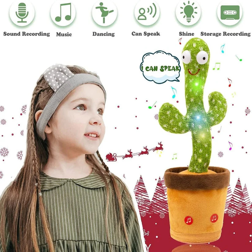 LED Musical Dancing & Mimicry Cactus Toy