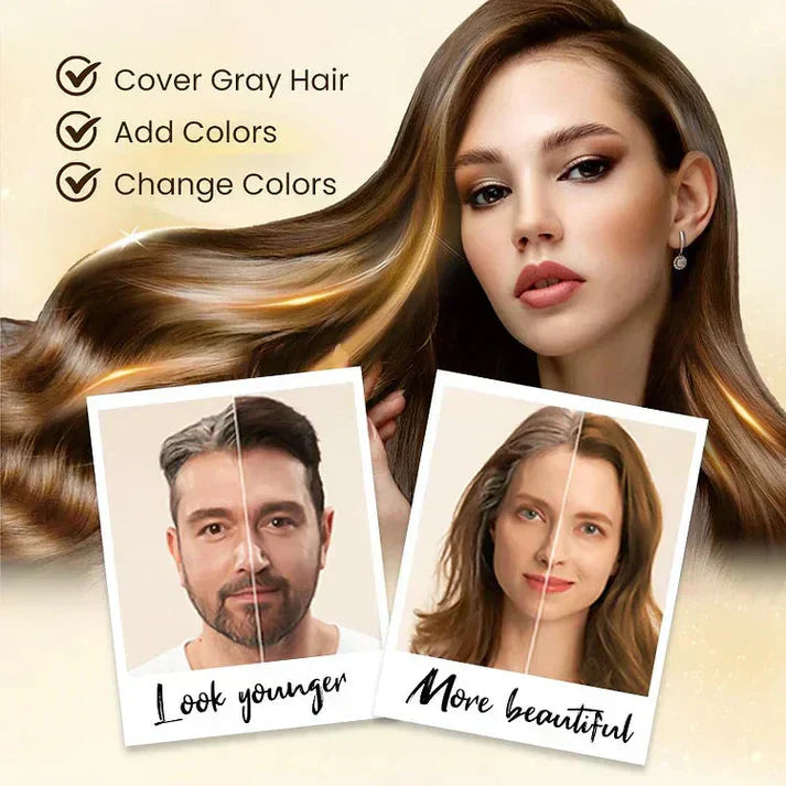 Japanese Long Lasting Natural Hair Dye Shampoo ( Buy 1 Get 1 Free )