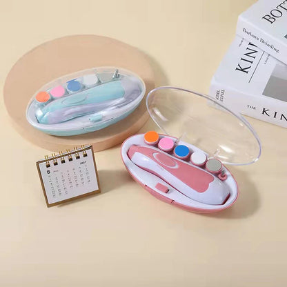 Electric Baby Nail Trimmer With Grinding Heads For Newborn Infant And Toddler2